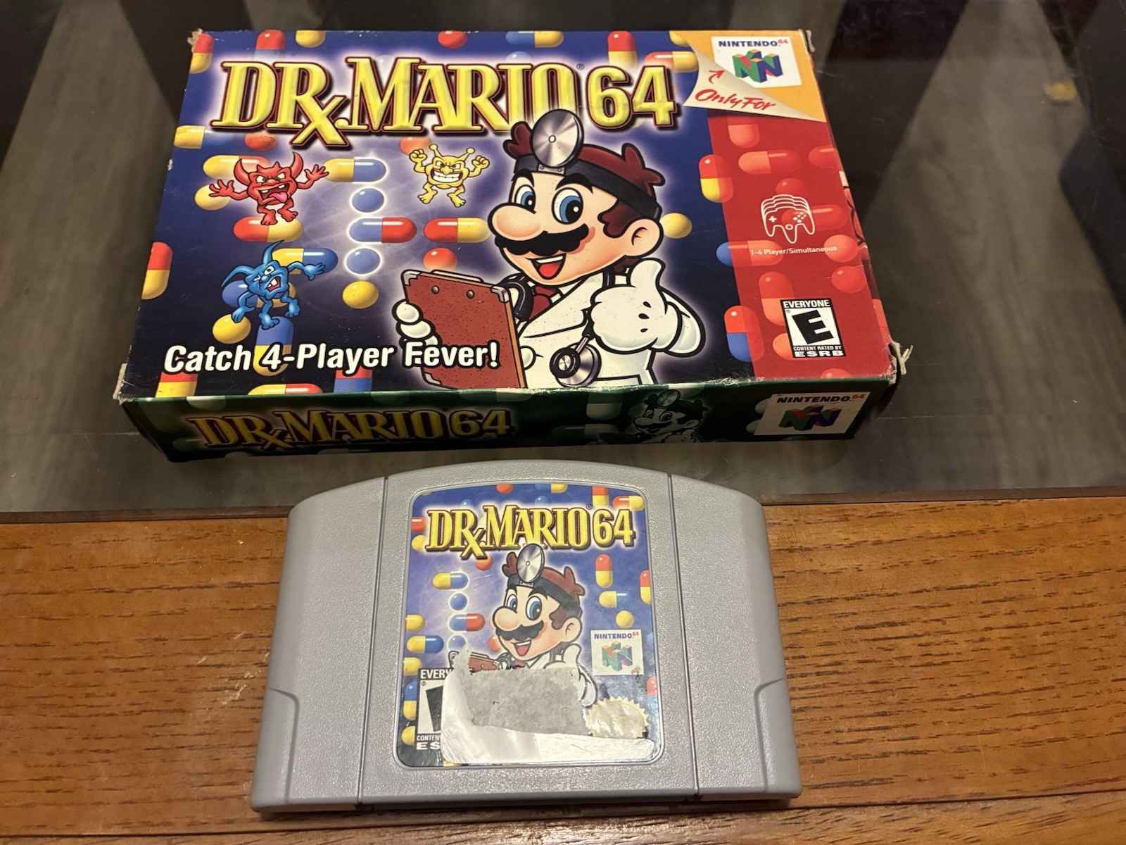 Dr. Mario 64 Nintendo 64 N64 Game – Original Box – working cartridge