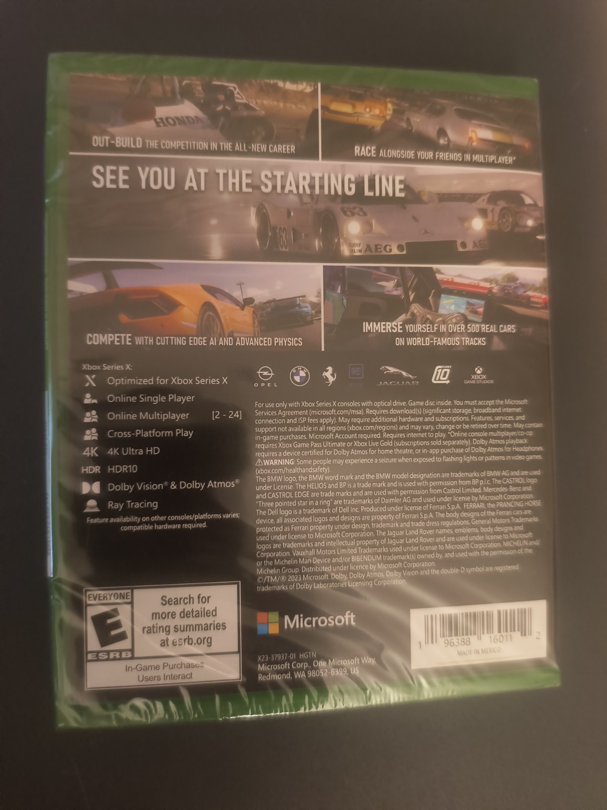 Forza Motorsport Standard Edition – Xbox Series X Brand New Factory Sealed