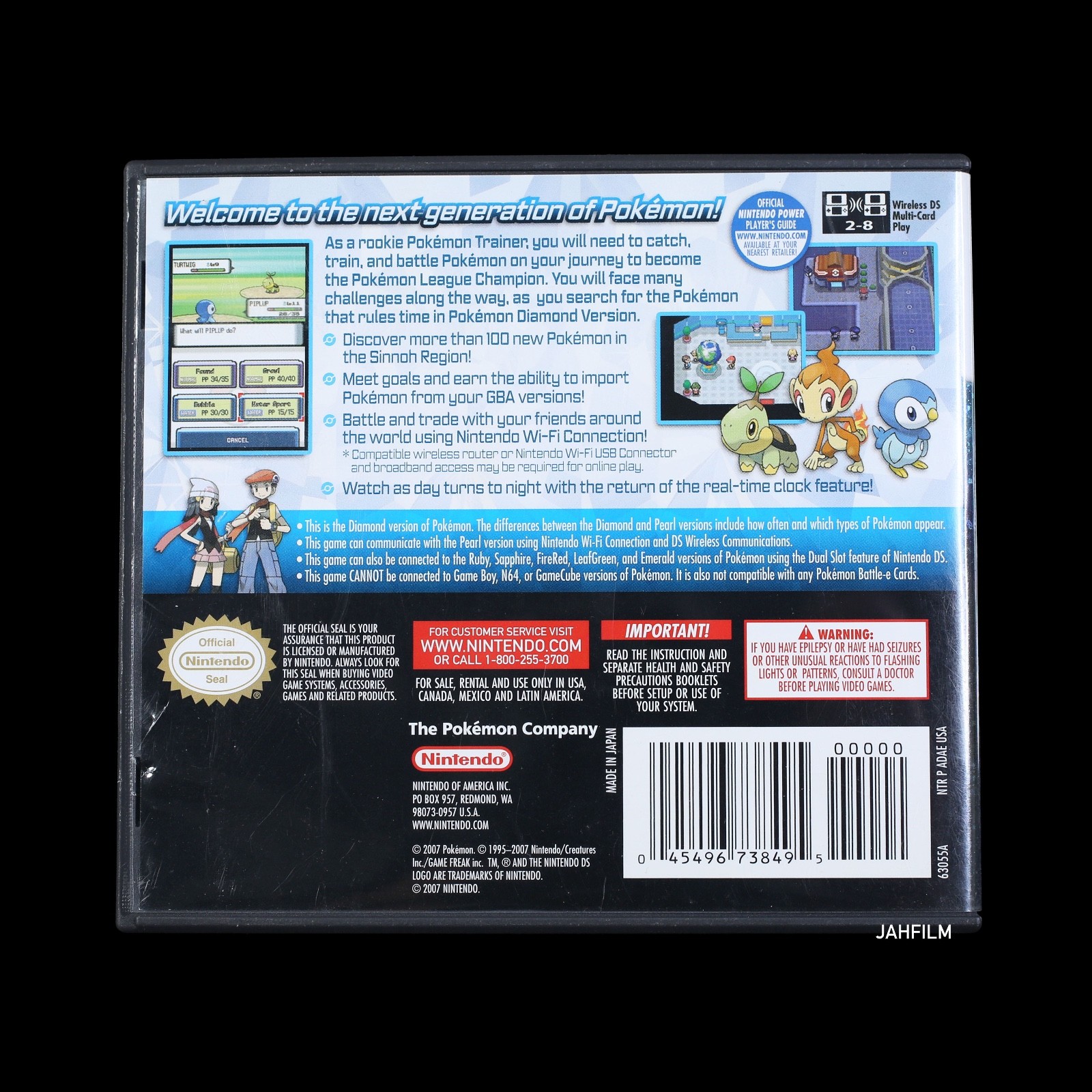 Nintendo DS Pokemon Diamond (Please Read Description)