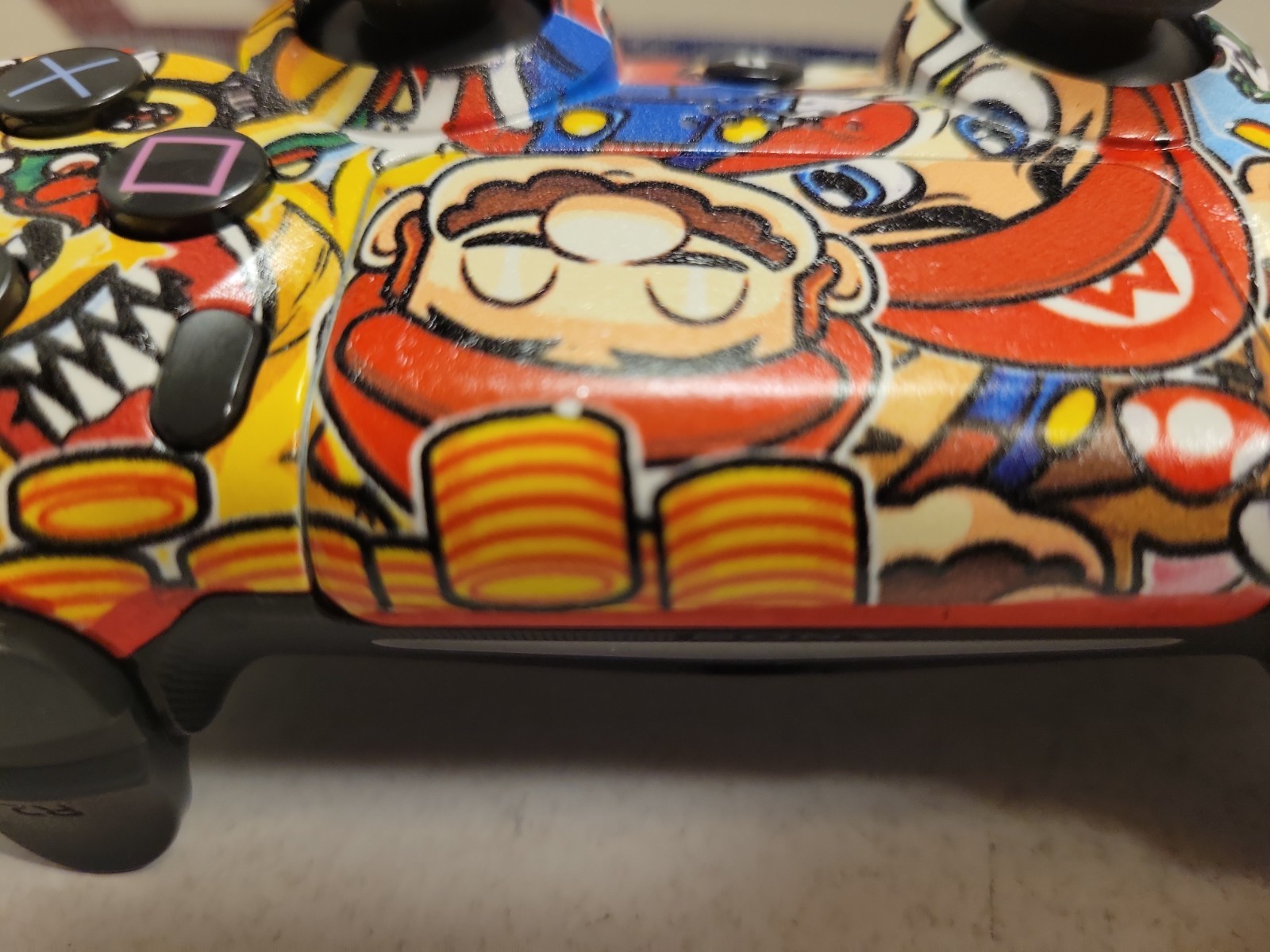 Mario Sony DualShock 4 Controller PlayStation PS4 – Custom Hydro Dipped