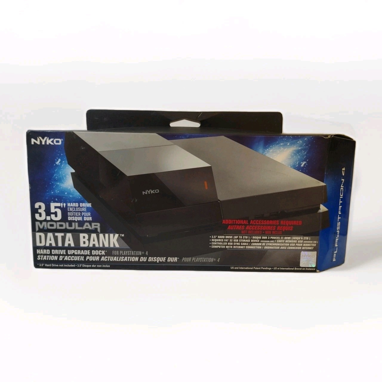 Nyko Data Bank PlayStation 4 Modular Storage Extension – 3.5″ HDD Enclosure