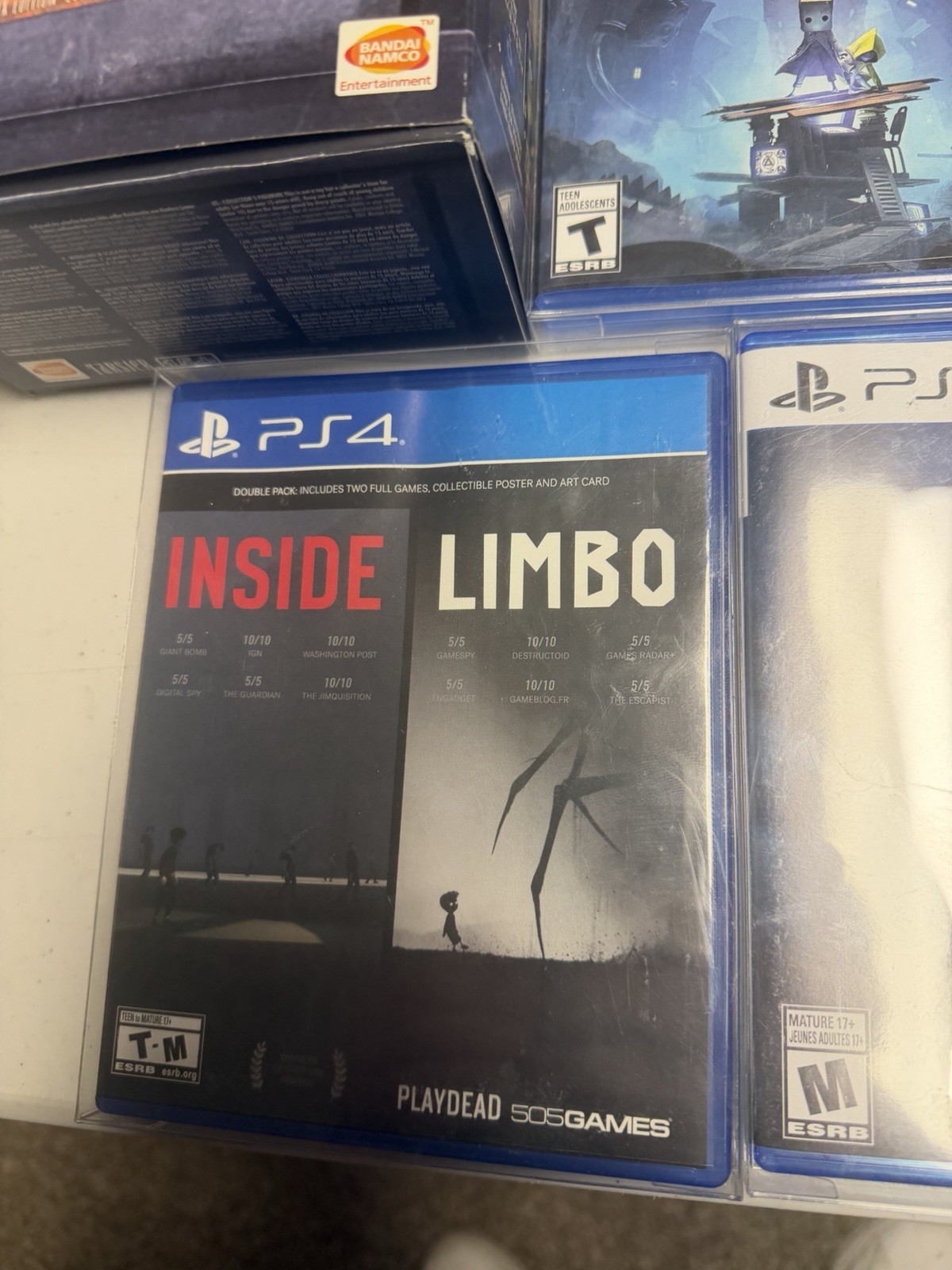 PS4 PS5Horror Lot Little Nightmares, II, III, Six Edition Inside Limbo, Reanimal