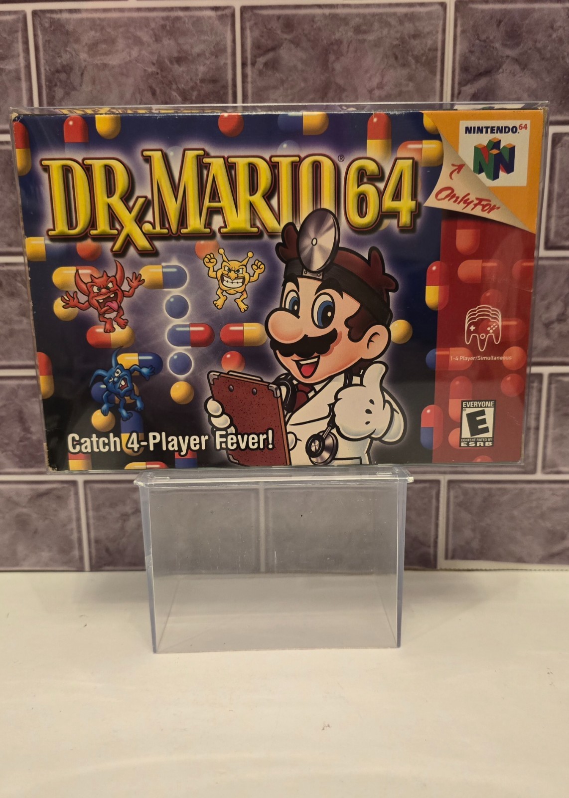 Nintendo N64 Dr. Mario 64 CIB Authentic *Tested & Works*