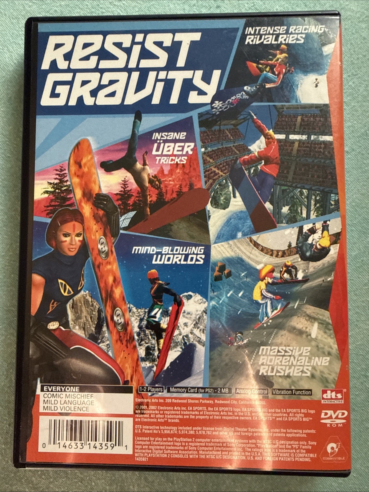 CIB SSX Tricky – Greatest Hits (Sony PlayStation 2, 2002) – Complete