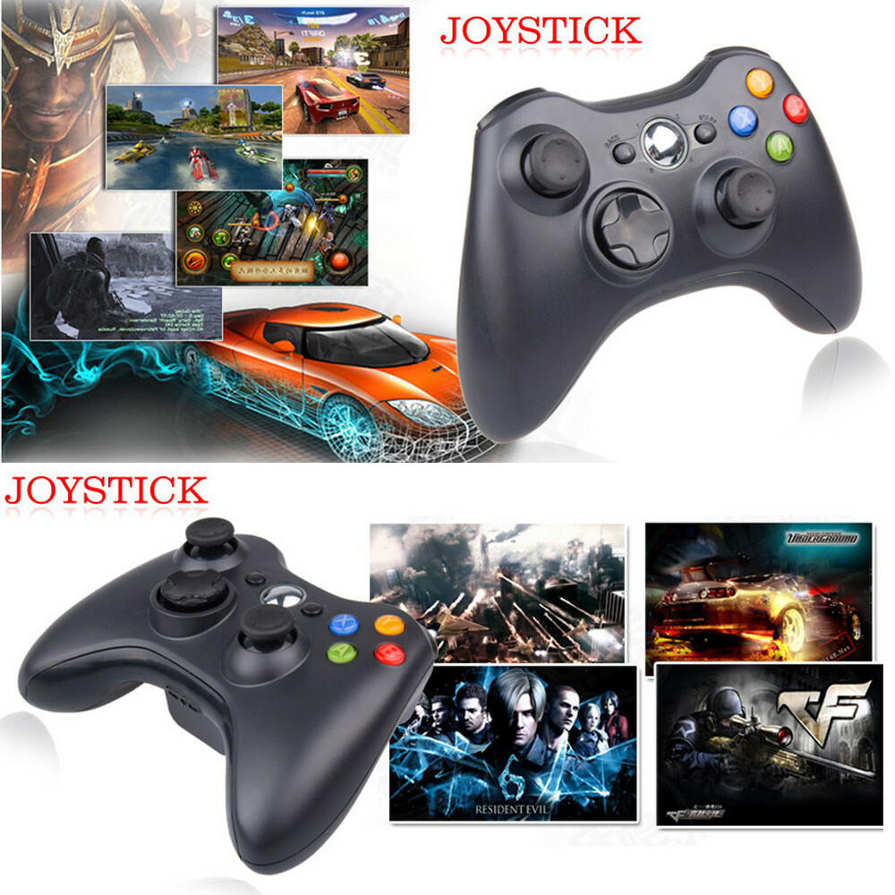 USB Wired/Wireless Controller For Microsoft Xbox360 Console&Windows PC Computer