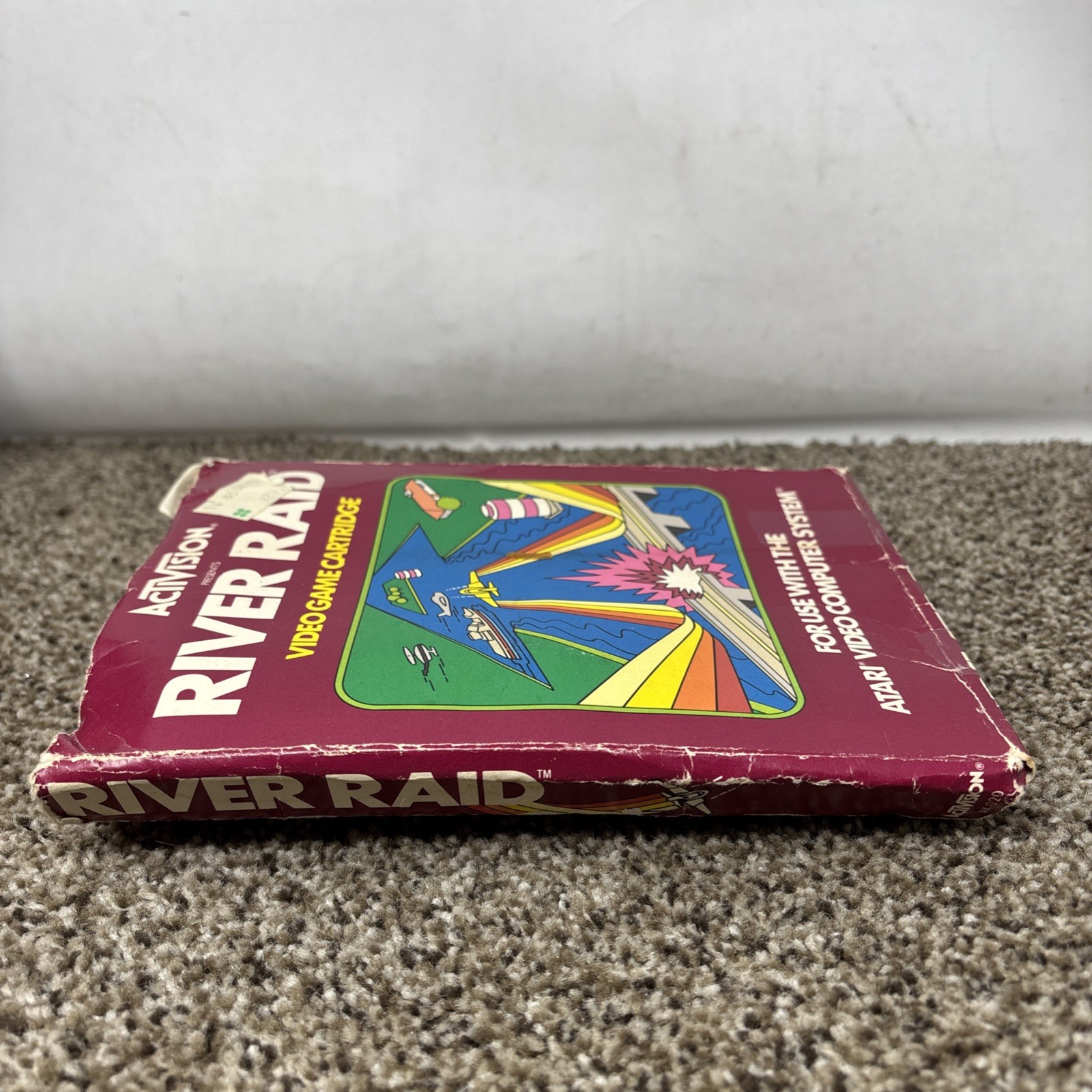 River Raid for Atari 2600 (Activision, 1982) w/Manual And box CIB