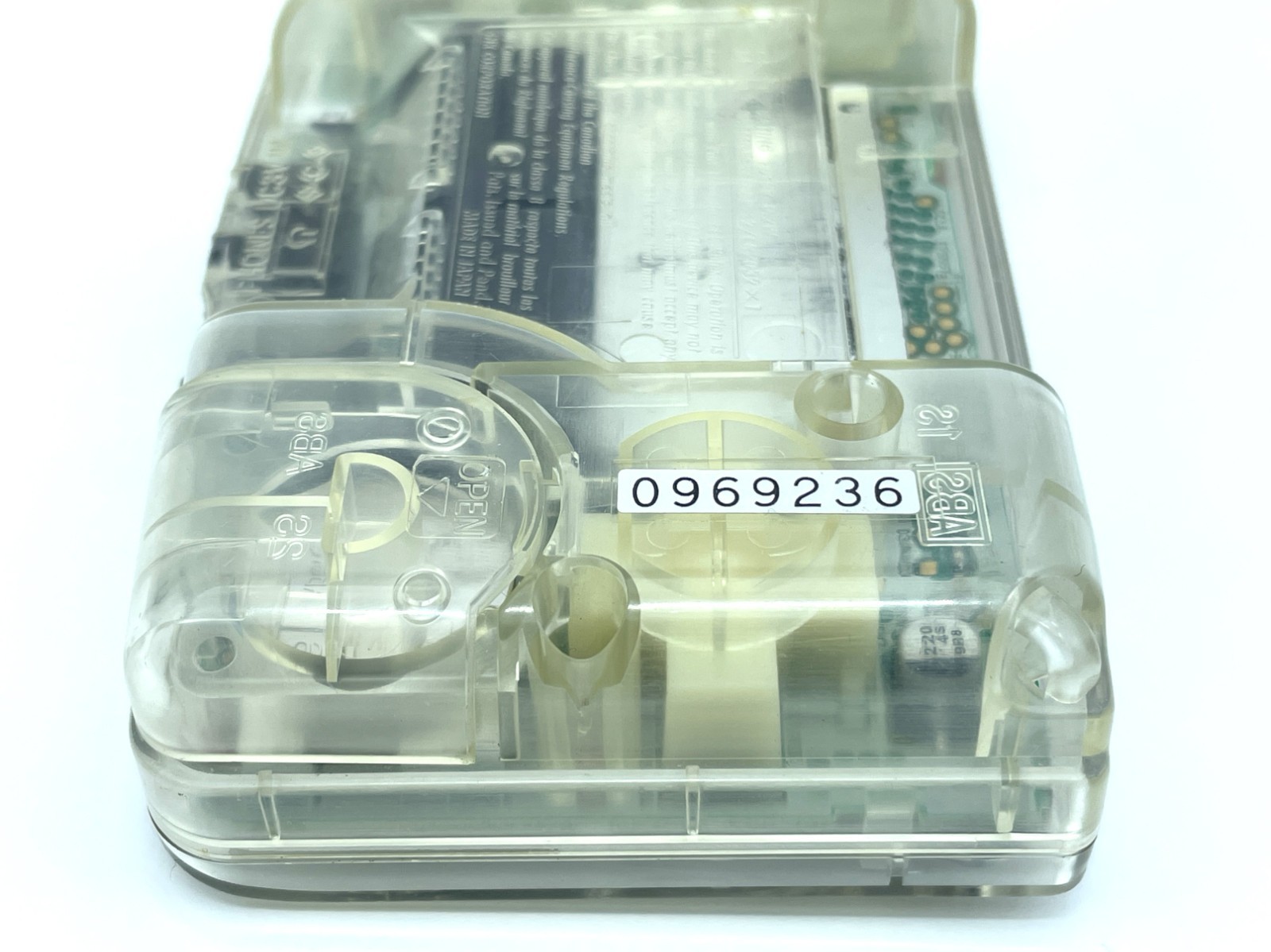 Neo Geo Pocket Color Console Clear Skeleton SNK from JAPAN