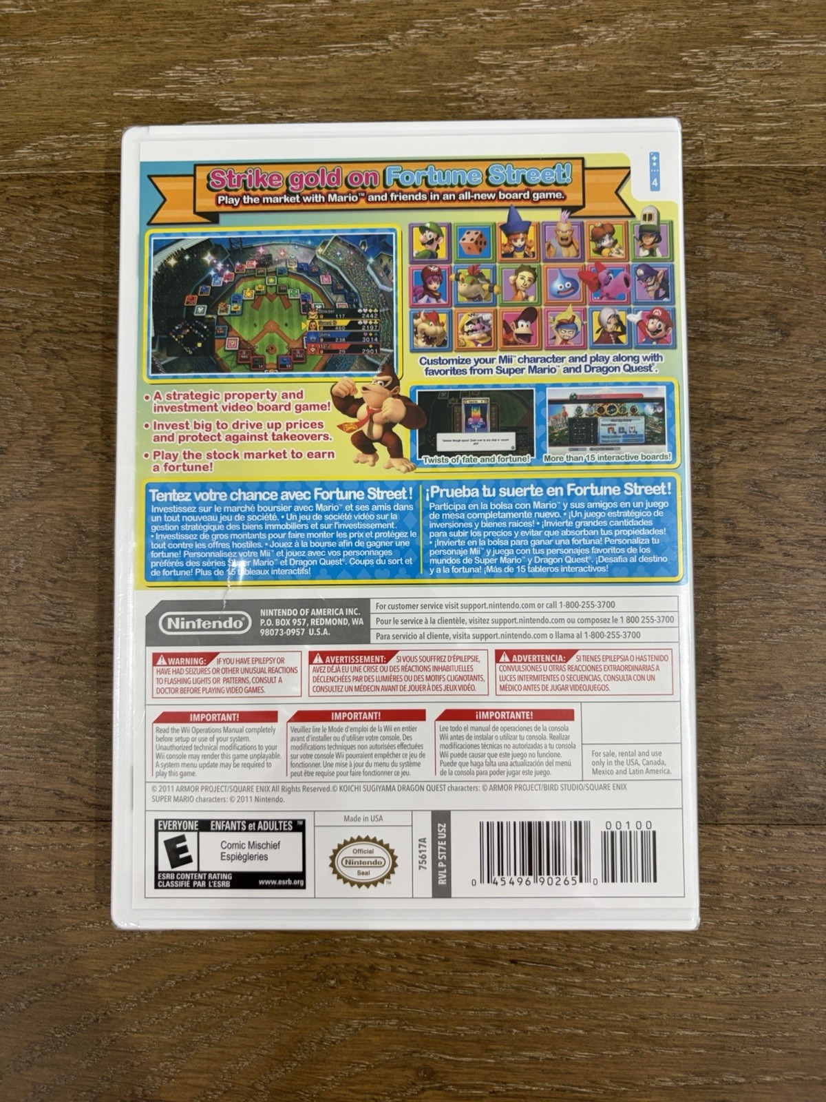 Fortune Street (Nintendo Wii) 2011 – Unopened