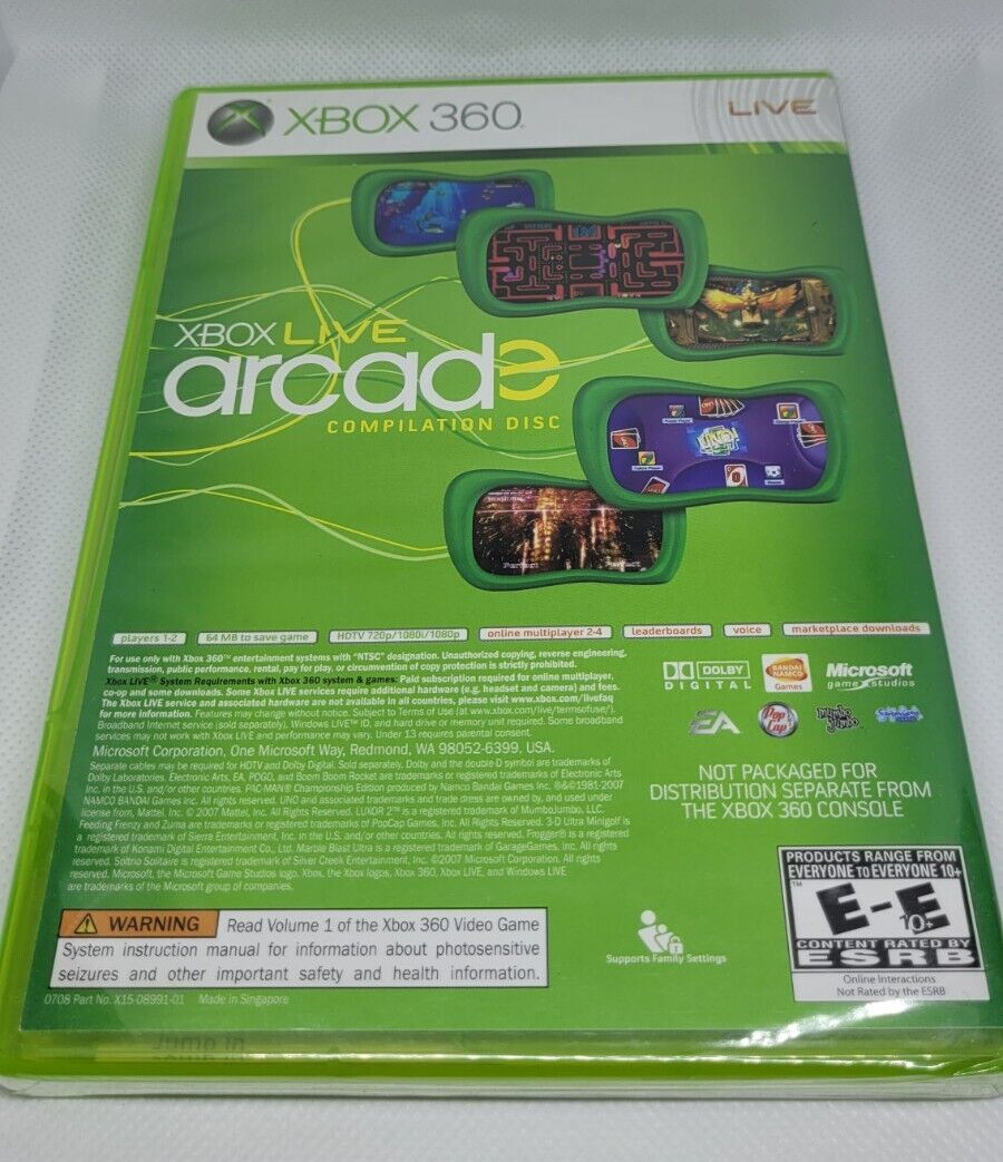 Sega Sonic Superstars Tennis / Live Arcade for XBOX 360