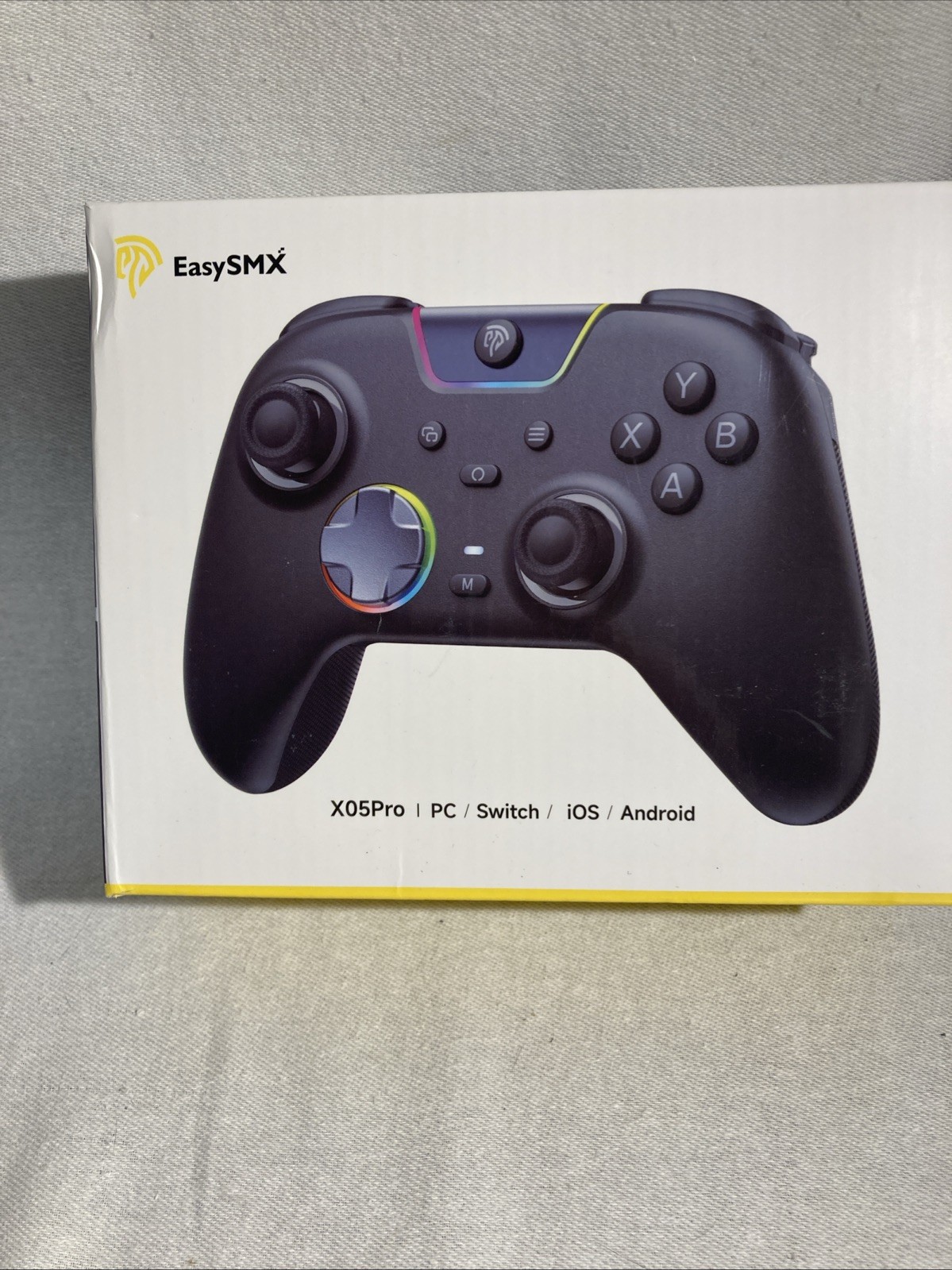 EasySMX X05Pro Wireless PC Controller – Quiet-Press Buttons, 2-Stage Impulse