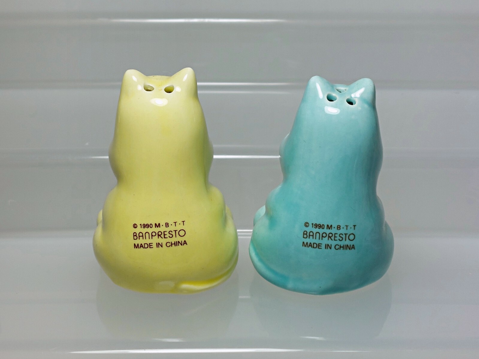 Snorkmaiden Moomin Salt and Pepper Shakers Figure Banpresto 1990 Japan 2.3-2.4in