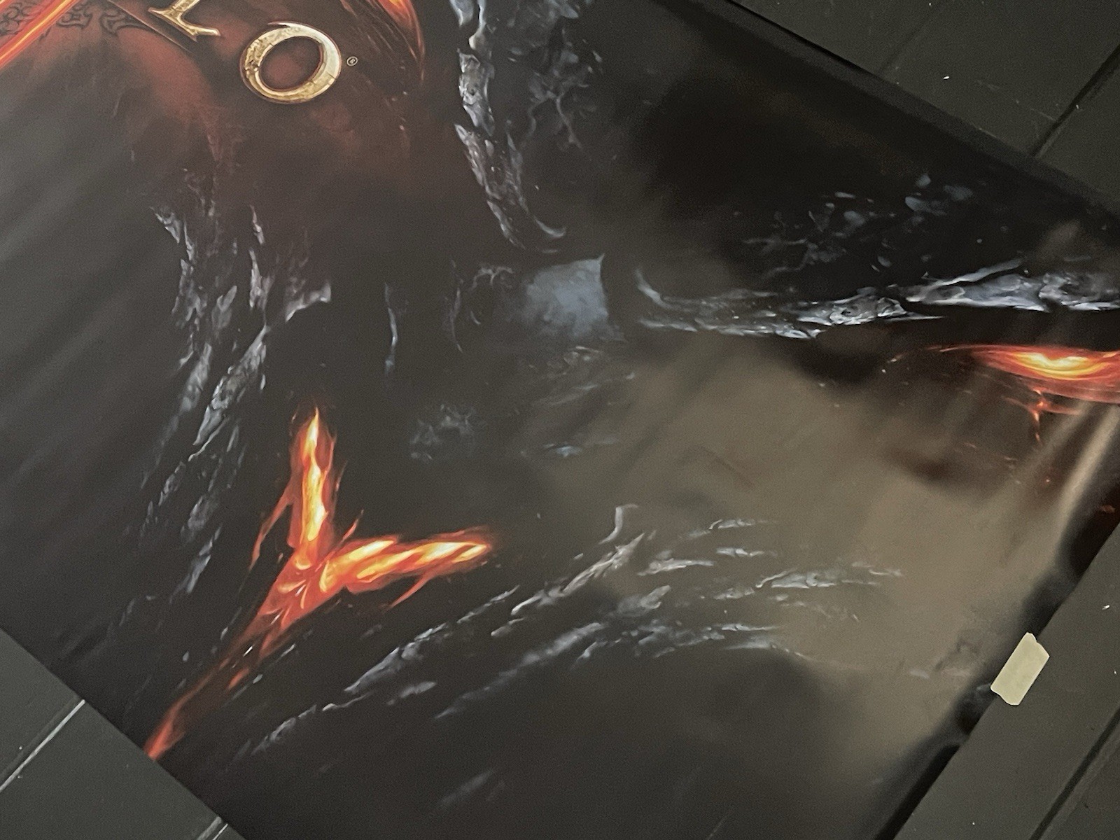 Diablo Promo Display Vinyl Banner LARGE 3’x6’ Store Display Grommet Banner RARE!