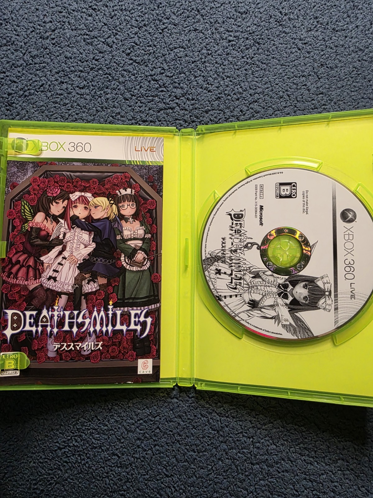 Deathsmiles Limited Edition with OST Xbox 360 JAPAN JAPANESE JP IMPORT