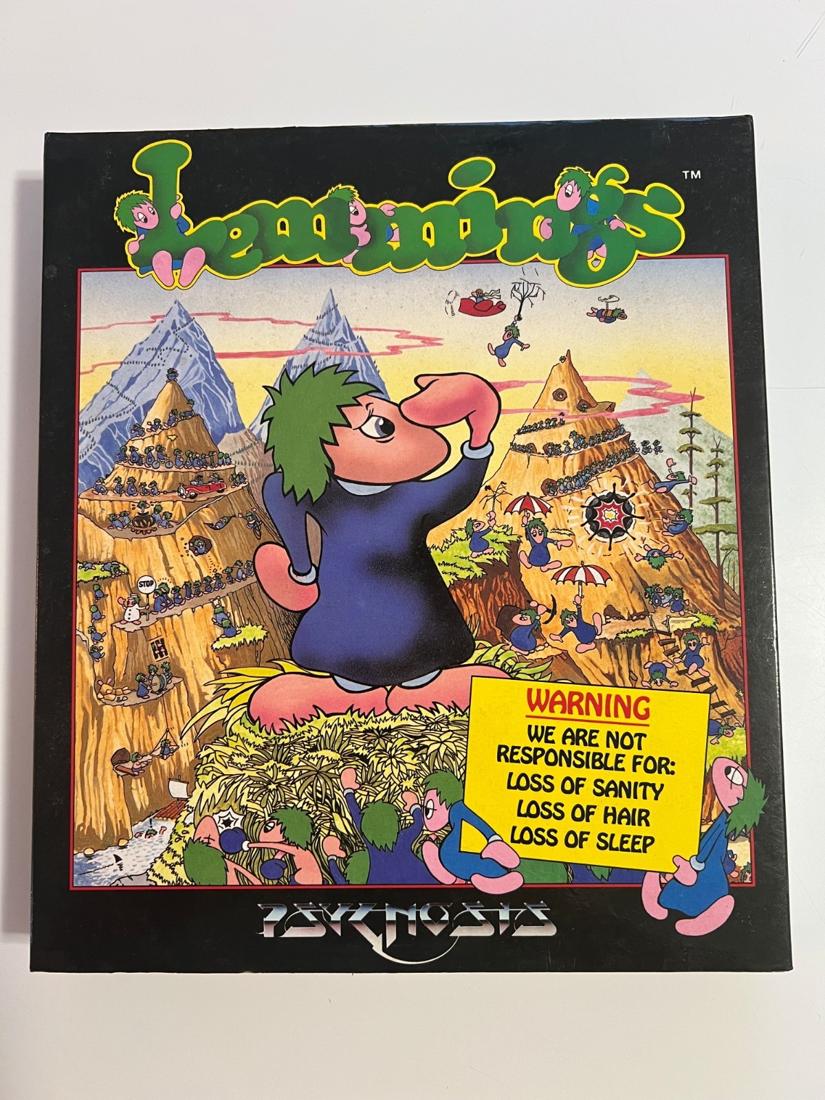 Lemmings – Amiga – Big Box – Retro Game – Complete