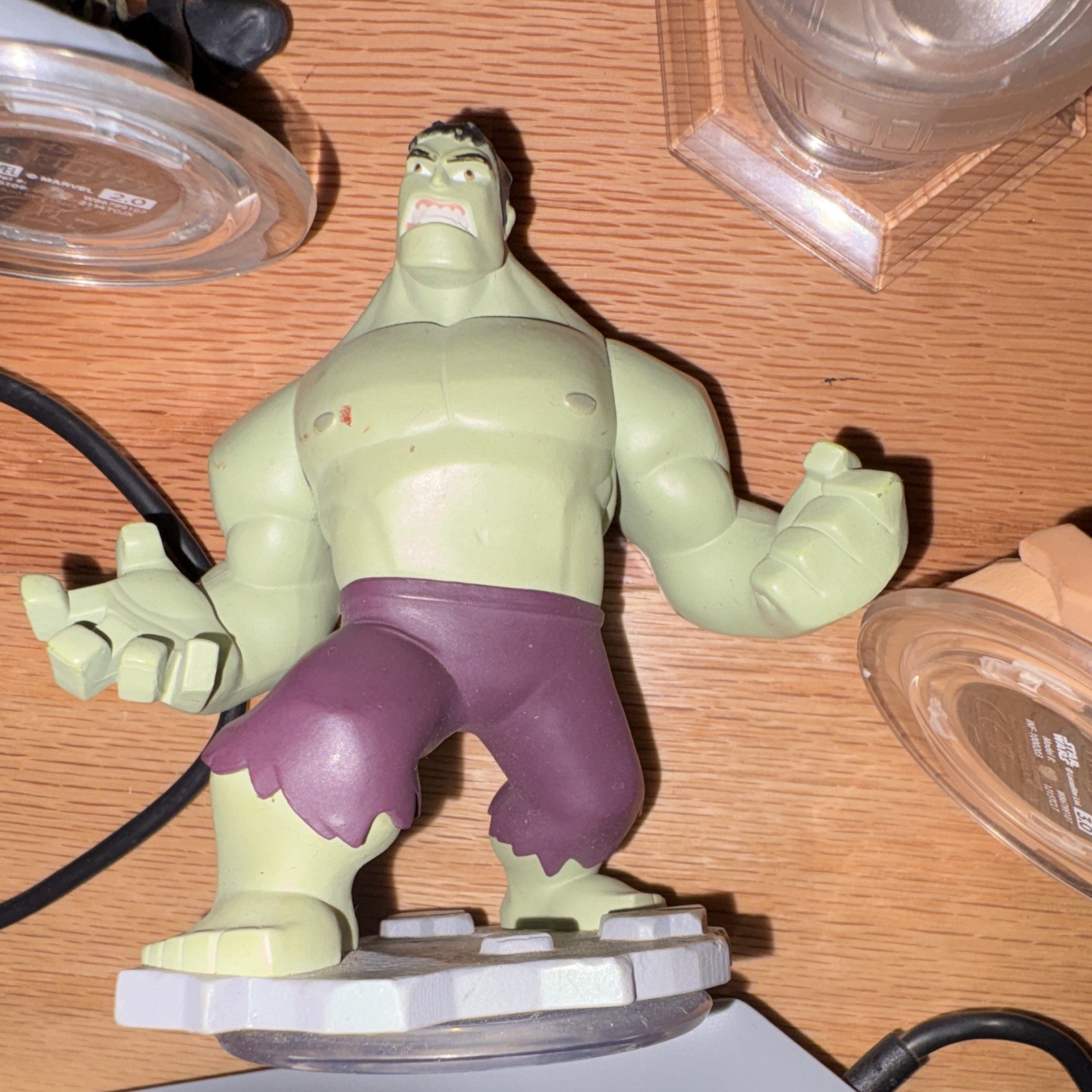 Disney Infinity Xbox 360 Game Disc Lot w/ Hulk, Captain America, Venom, Sulley