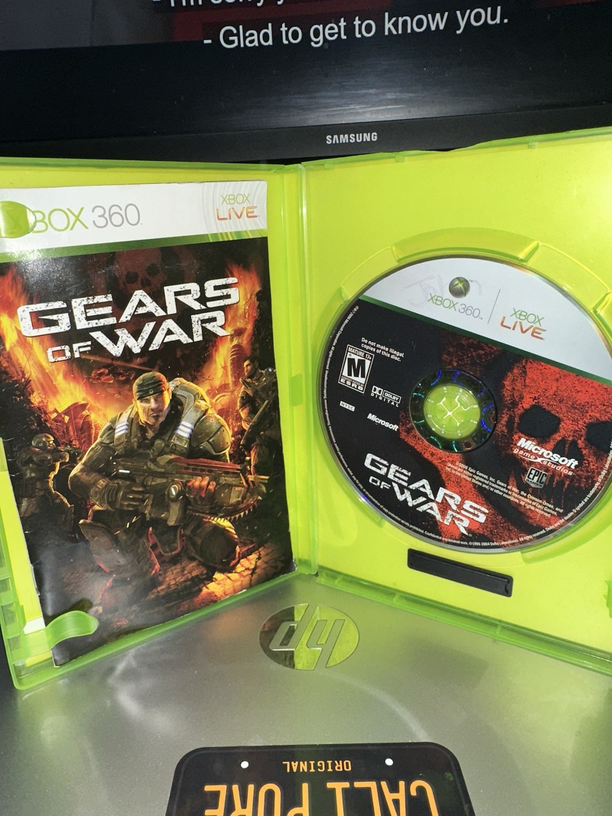 Gears of War Xbox 360 CIB