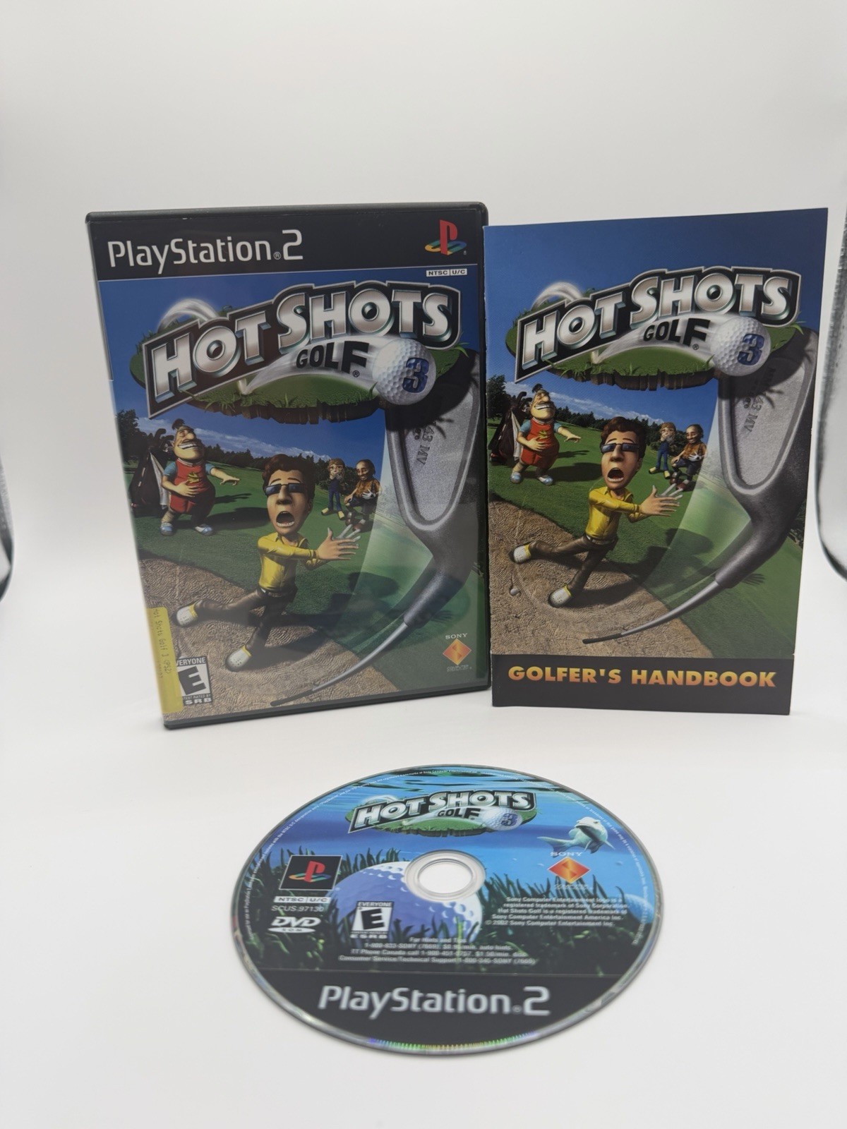 Hot Shots Golf 3 (PlayStation 2, ) Complete Tested CIB -Black Label