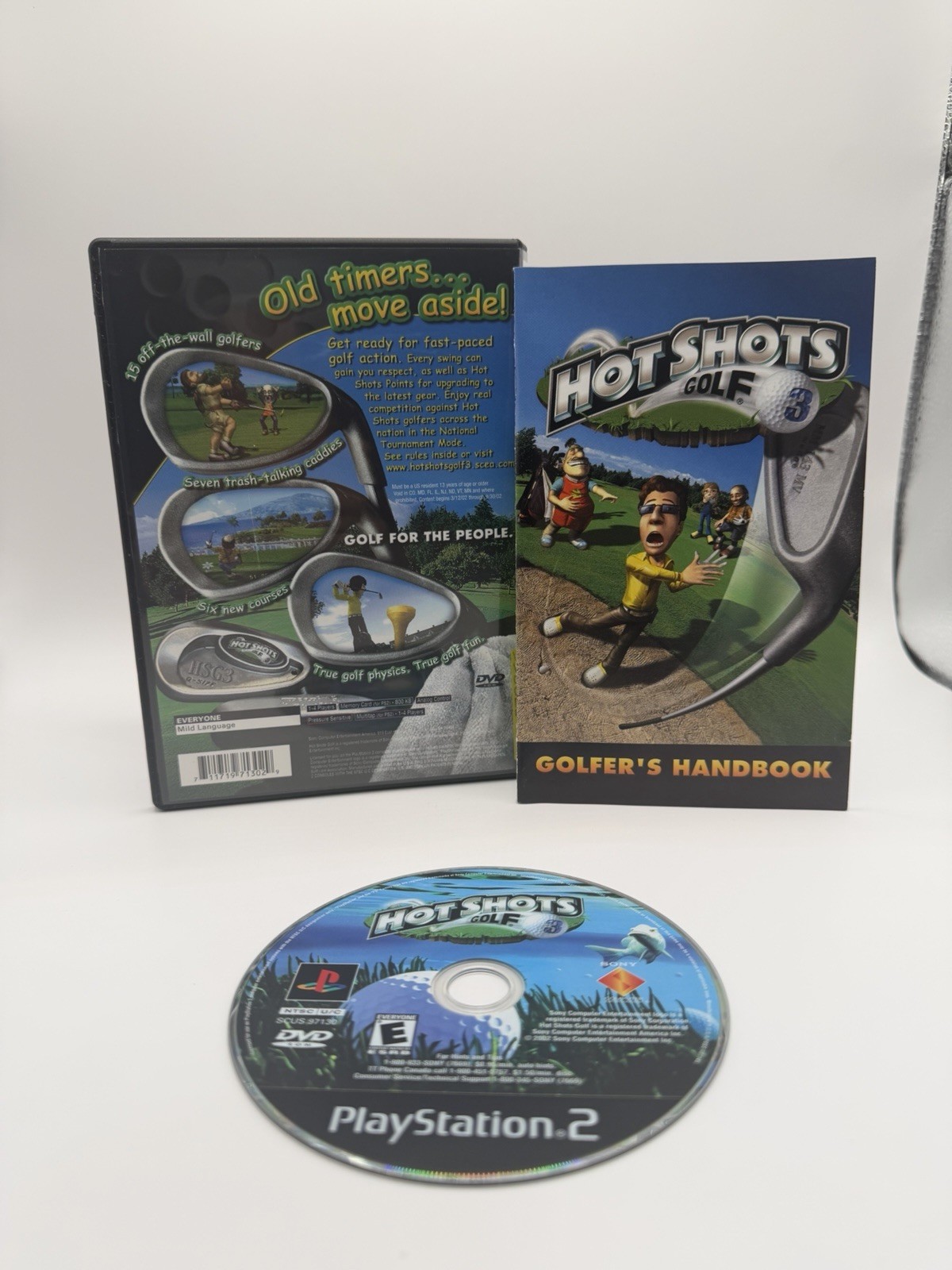 Hot Shots Golf 3 (PlayStation 2, ) Complete Tested CIB -Black Label