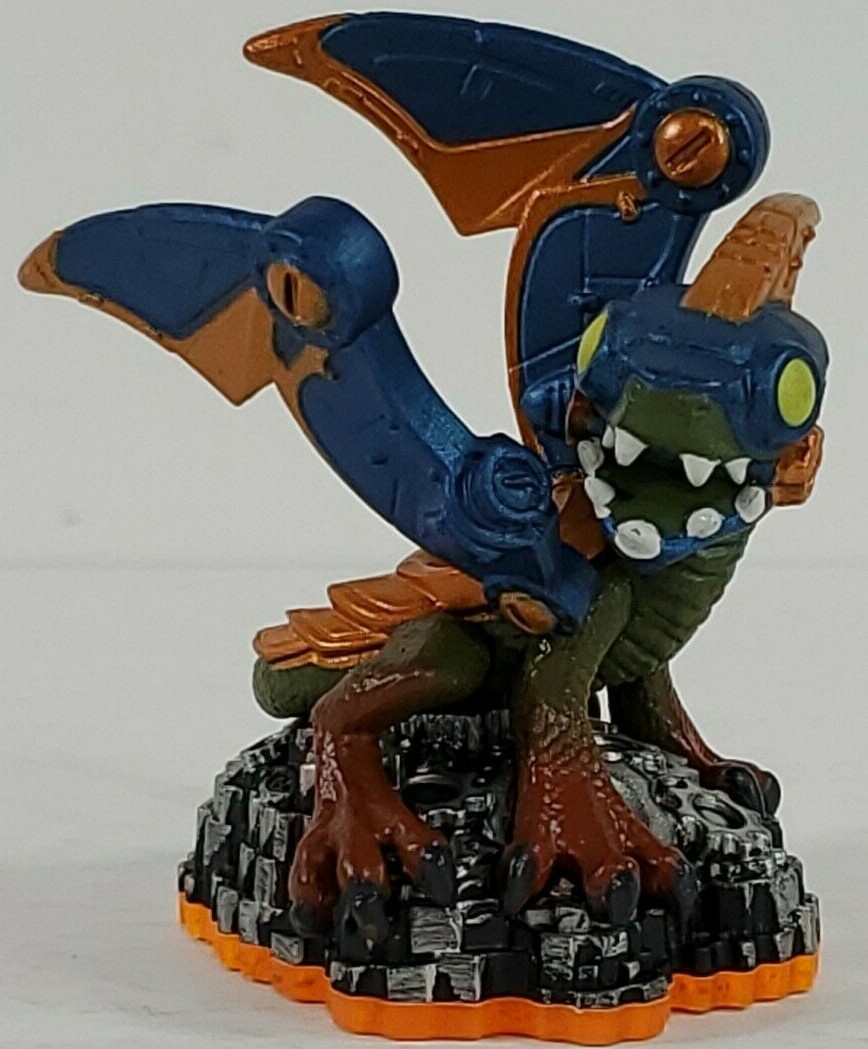 2012 Activision Skylanders Spyro’s Adventure Drobot Orange Base 84549888 L4125A