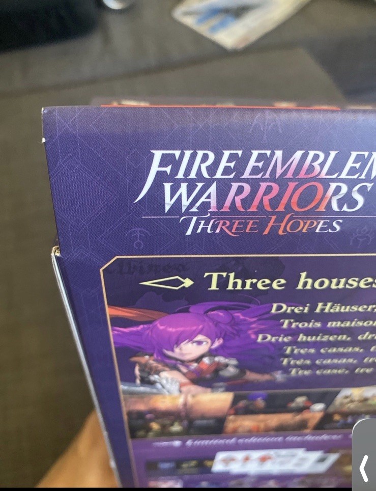 Fire Emblem Warriors Three Hopes Limited Edition NS EU US Seller In Hand