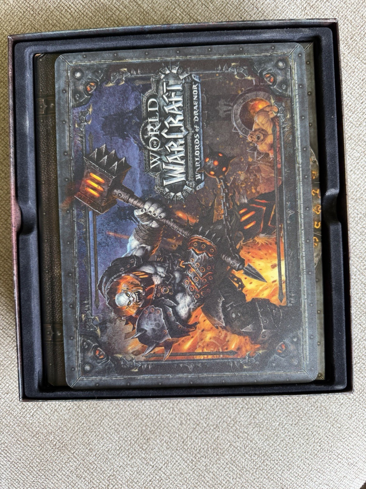 World of Warcraft Warlords of Draenor Collector’s Edition Complete Set