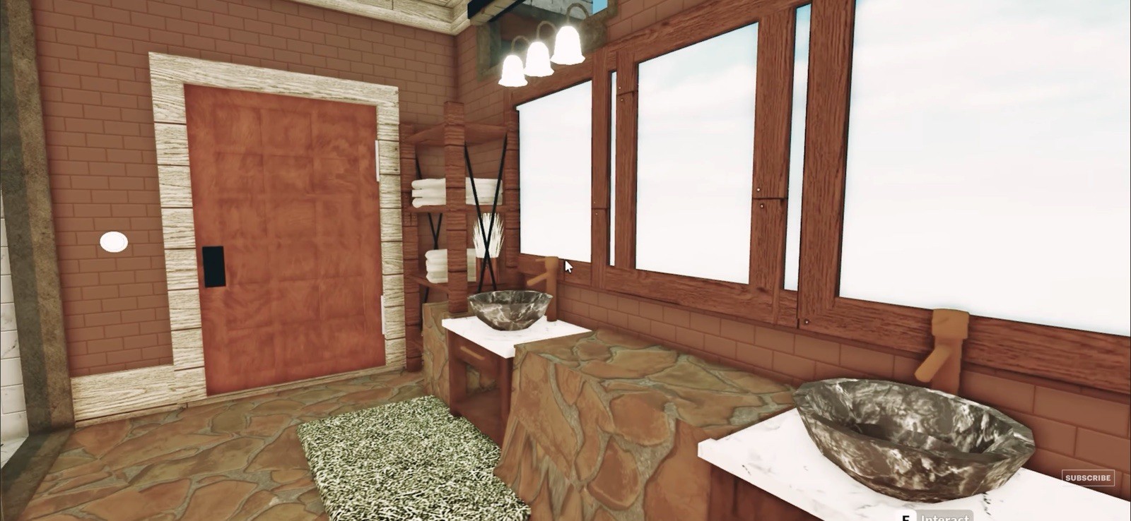 BLOXBURG MOUNTANSIDE MEGA MANSION.CHECK DESCRIPTION.FASTBUILDER AFFORDABLE PRICE