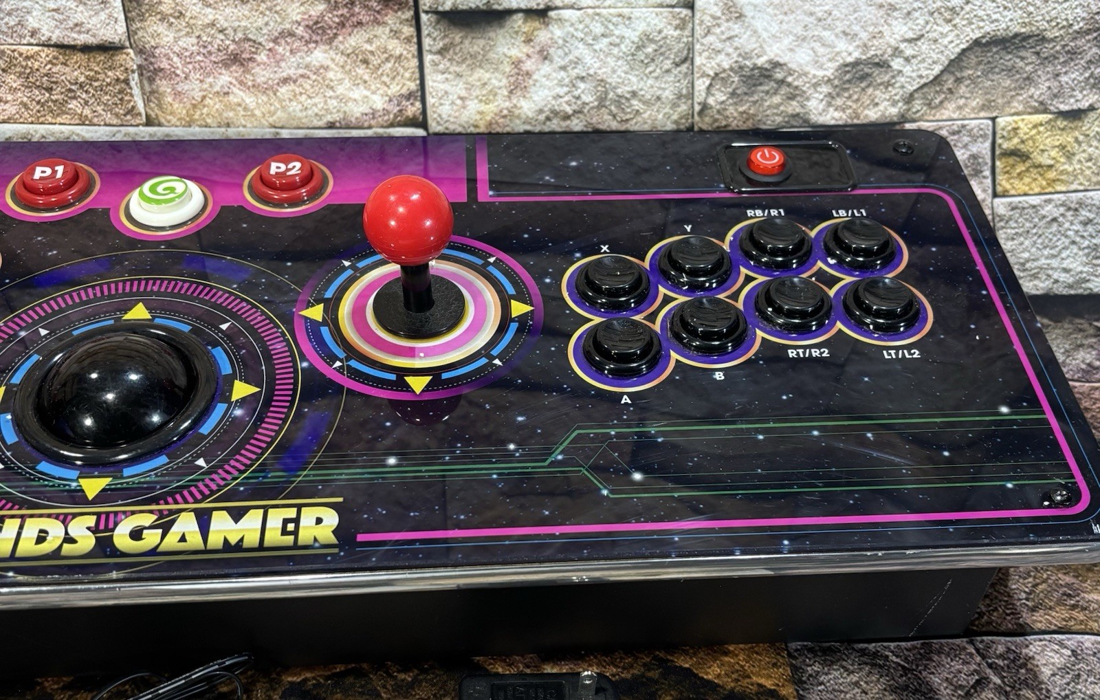 AtGames Legends Gamer Pro – Retro Arcade Gaming Console with Power Supply
