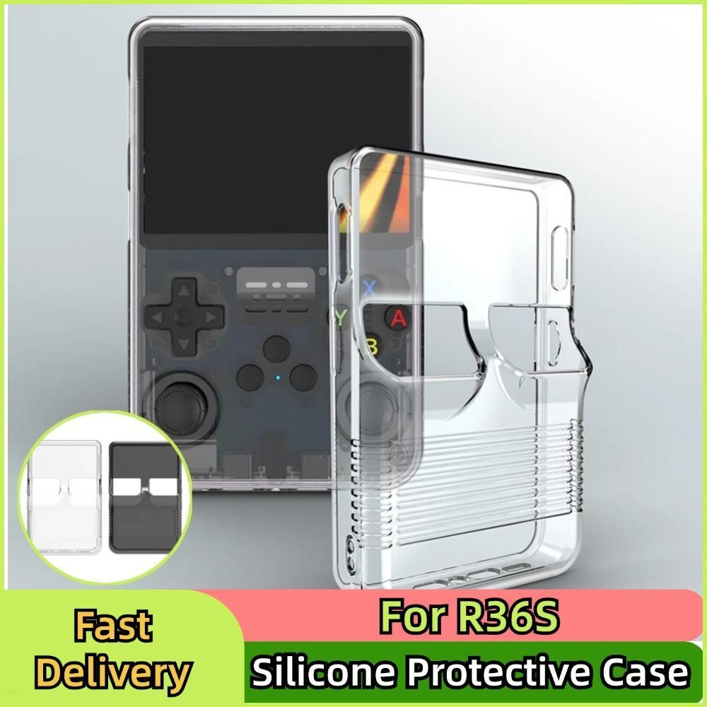 Portable Game Console Protective Case for R36s Silicone Protective Cover Antiscr