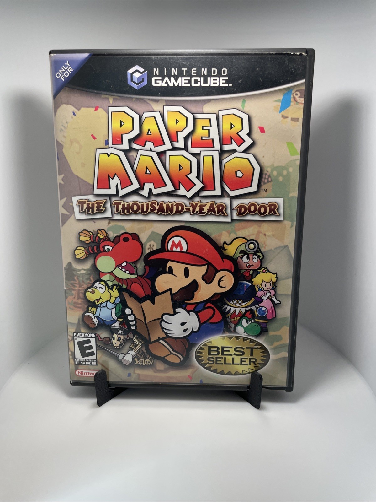 Game Cube Paper Mario: The Thousand-Year Door Tested & Working
