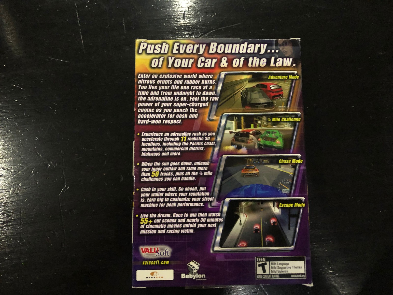 Midnight Outlaw 6 Hours To Sun Up Racing PC CD-ROM Video Game By ValuSoft 2006