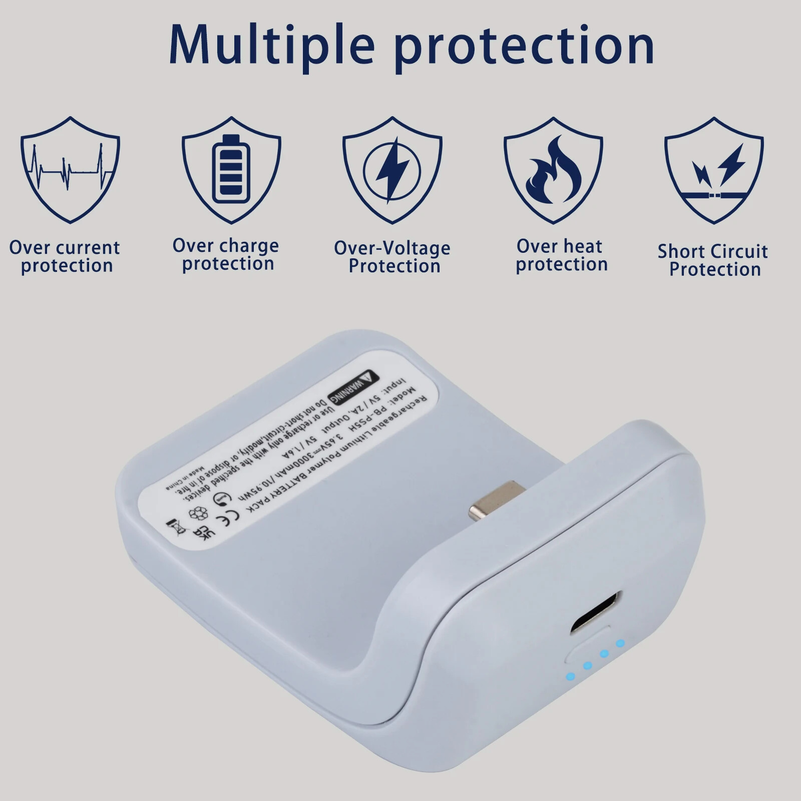 Hot New 3000mAh External Battery Pack for Wireless Gamepad Gaming Accessories