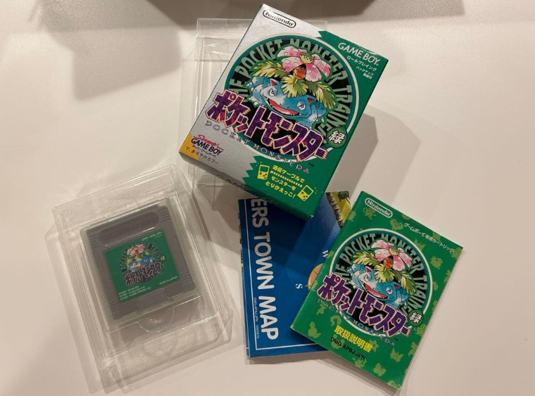 Pokemon Red Green Blue 3 set Nintendo Pocket Monsters GameBoy GB Japanese