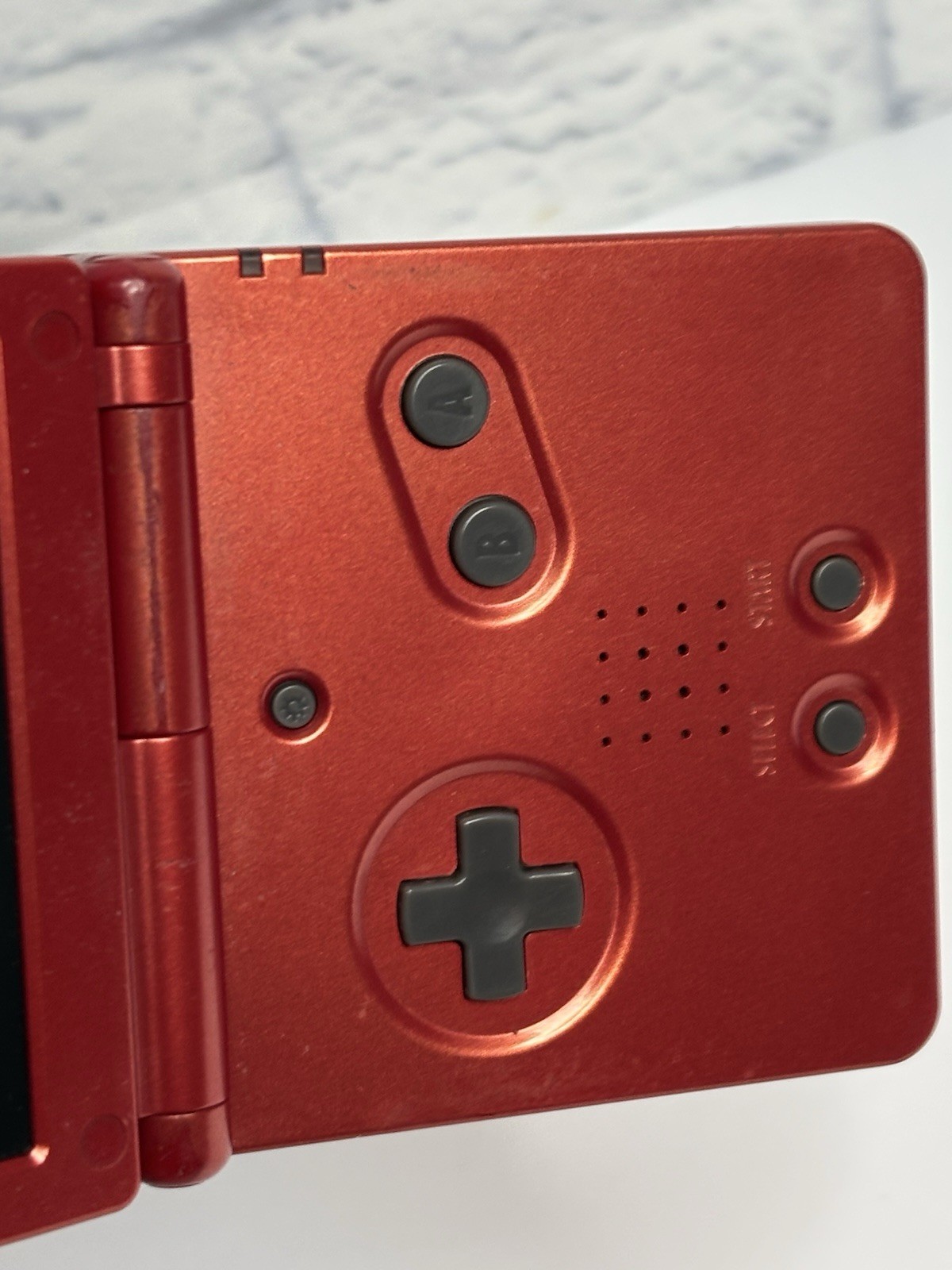 Nintendo Game Boy Advance SP System – Flame Red – Tested Works Great