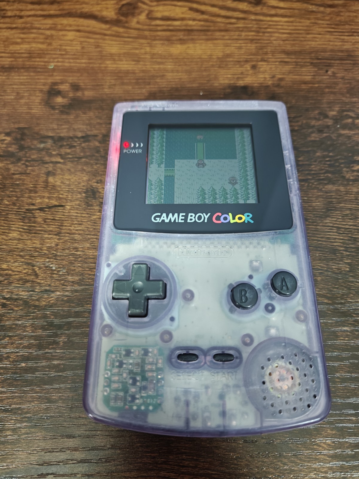 Nintendo Game Boy Color Handheld System – Atomic Purple Very Clean GBC