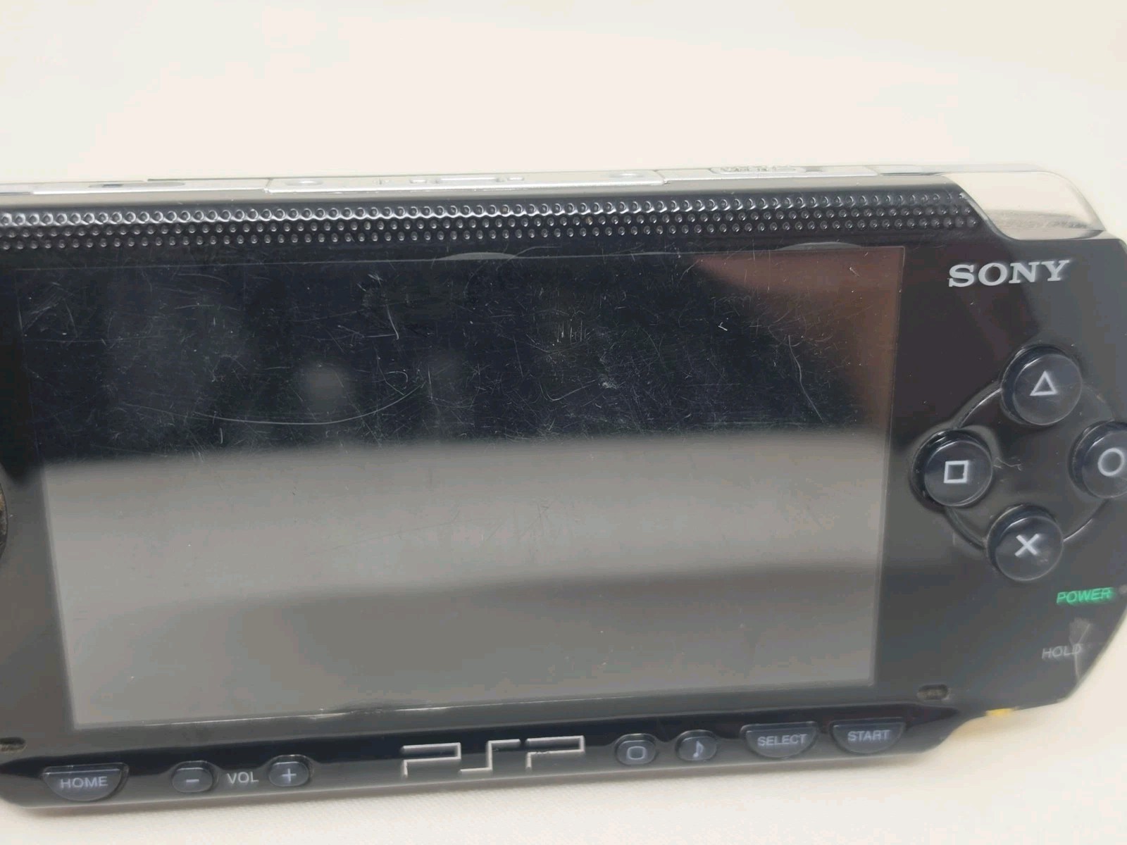 Sony PSP-1001 PlayStation Portable Console Black for Parts Repair Only Powers On