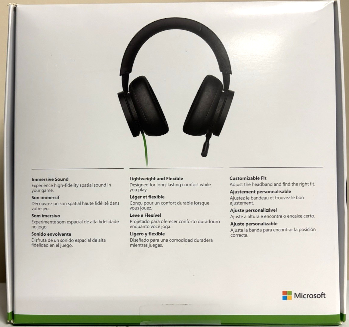 Microsoft Xbox Wired Stereo Headset for Xbox Series X/S, Xbox One and Windows