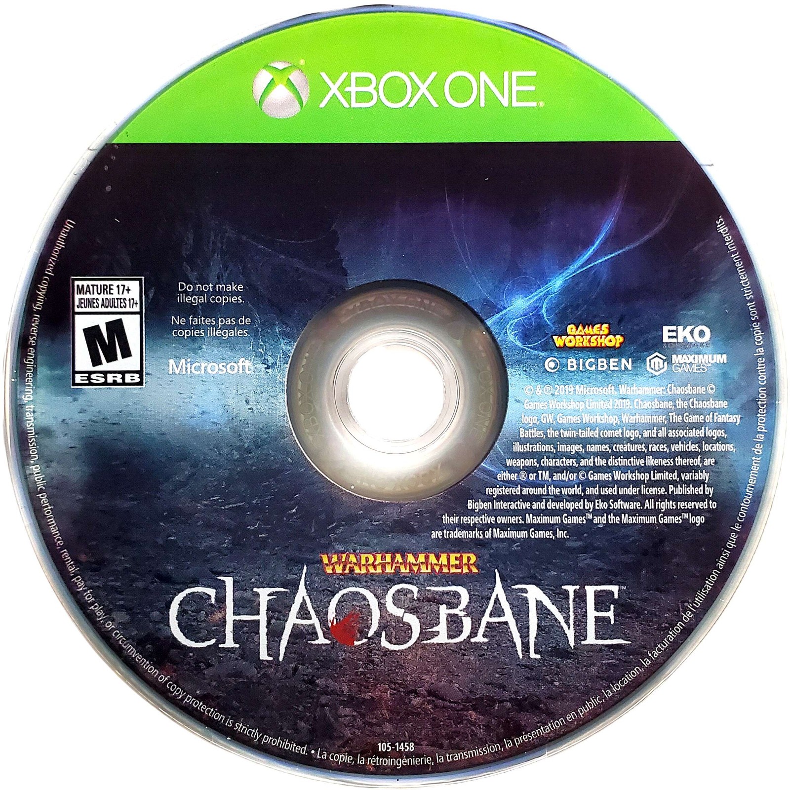 Warhammer Chaosbane – Microsoft Xbox One Tested 1Y Guarantee