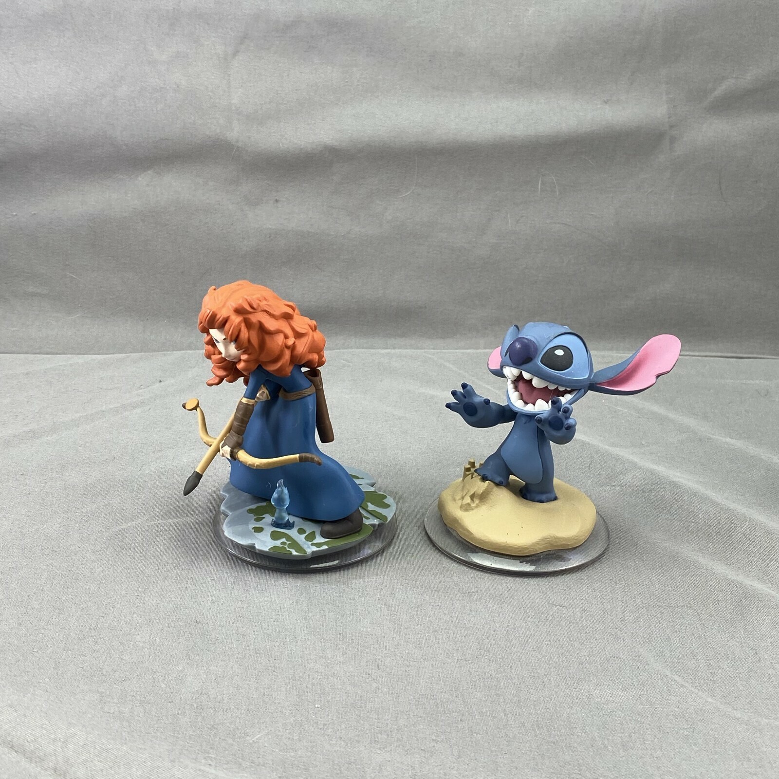 DISNEY INFINITY – MERIDA/STITCH Toy Box Pack Brave/Lilo and Stitch Loose w/ Card