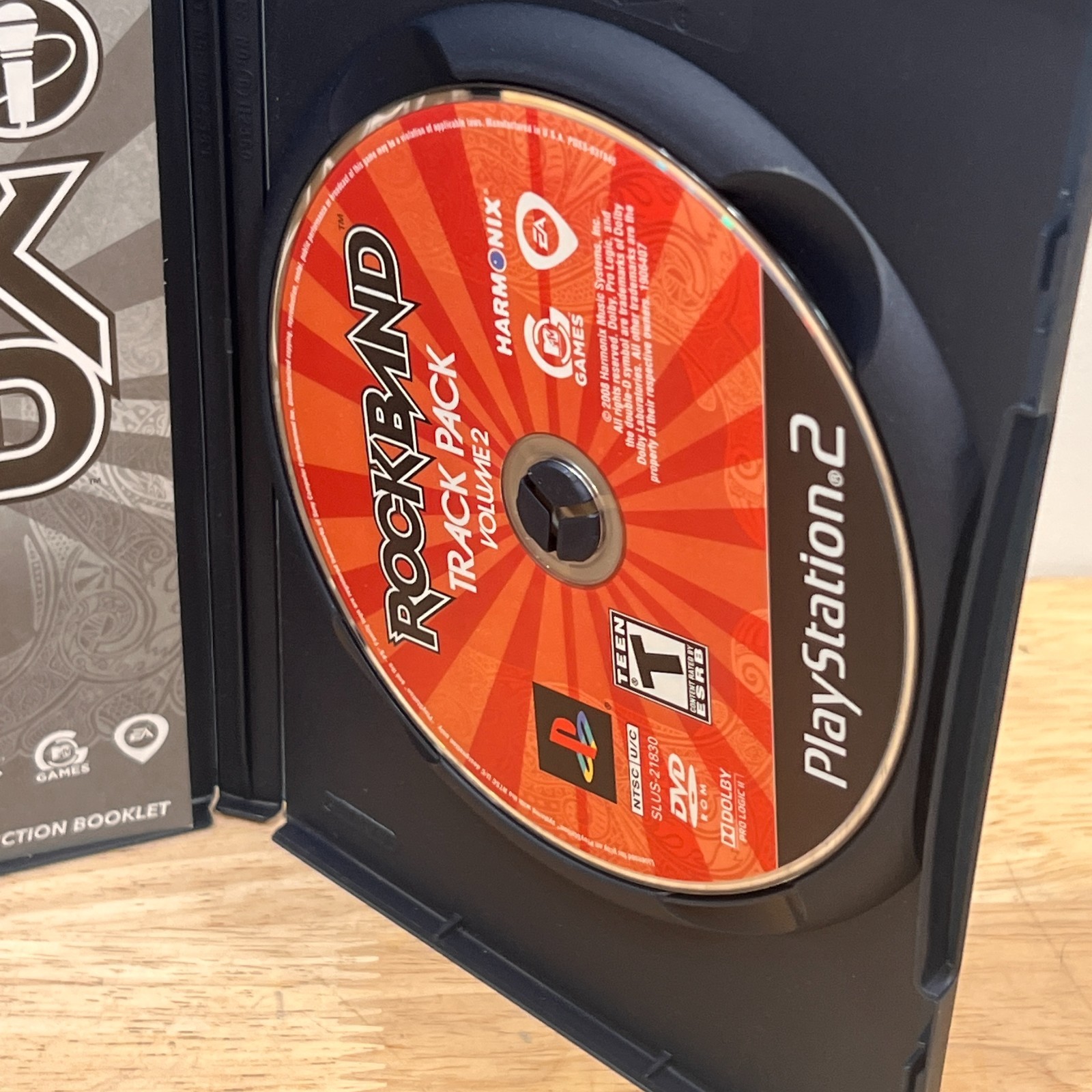 Rock Band Track Pack Vol. 1 + 2 (PS2) Tested Working Games