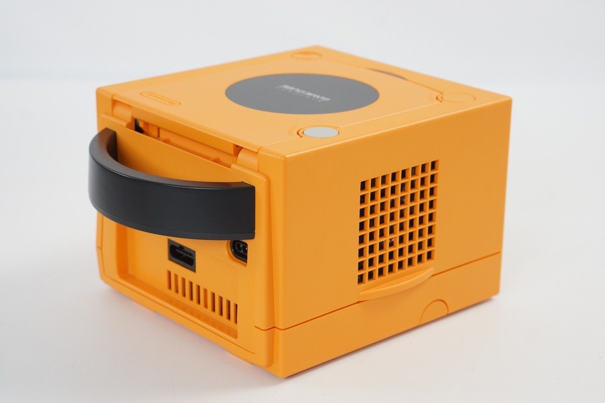 Gamecube Orange Console Boxed DOL-101JP For Japan Game Tested System DJH0069536