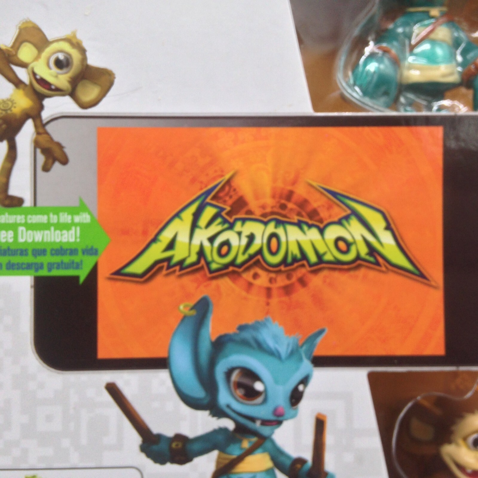 Appgear Akodomon (LOT of 3) Mobile Application Game Apple Android