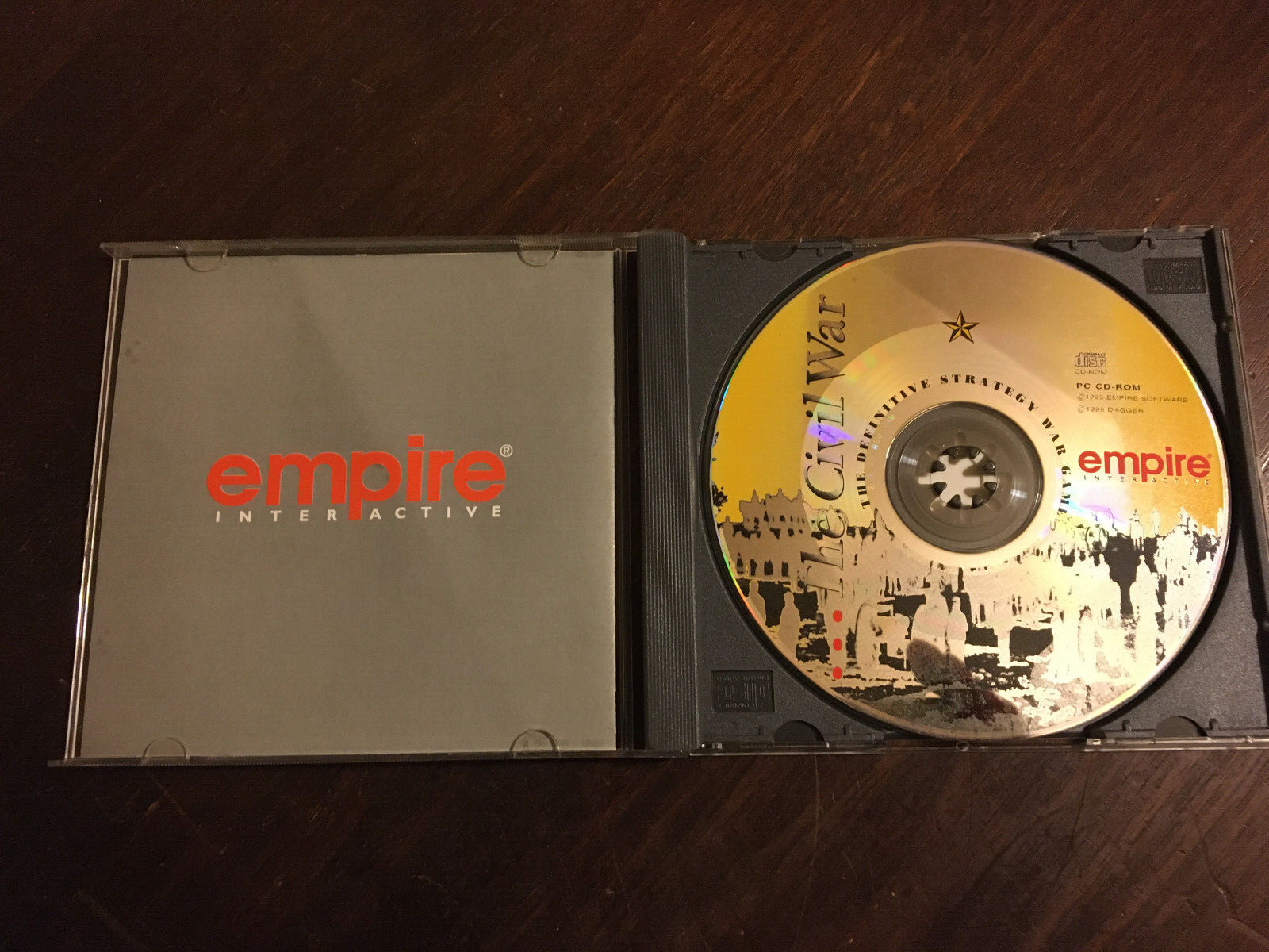 The Civil War, PC Game CD, Empire Strategy game 1995