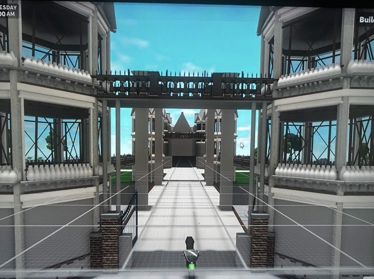 Roblox Bloxburg In-game Build Castle and Mansion Builds Collection