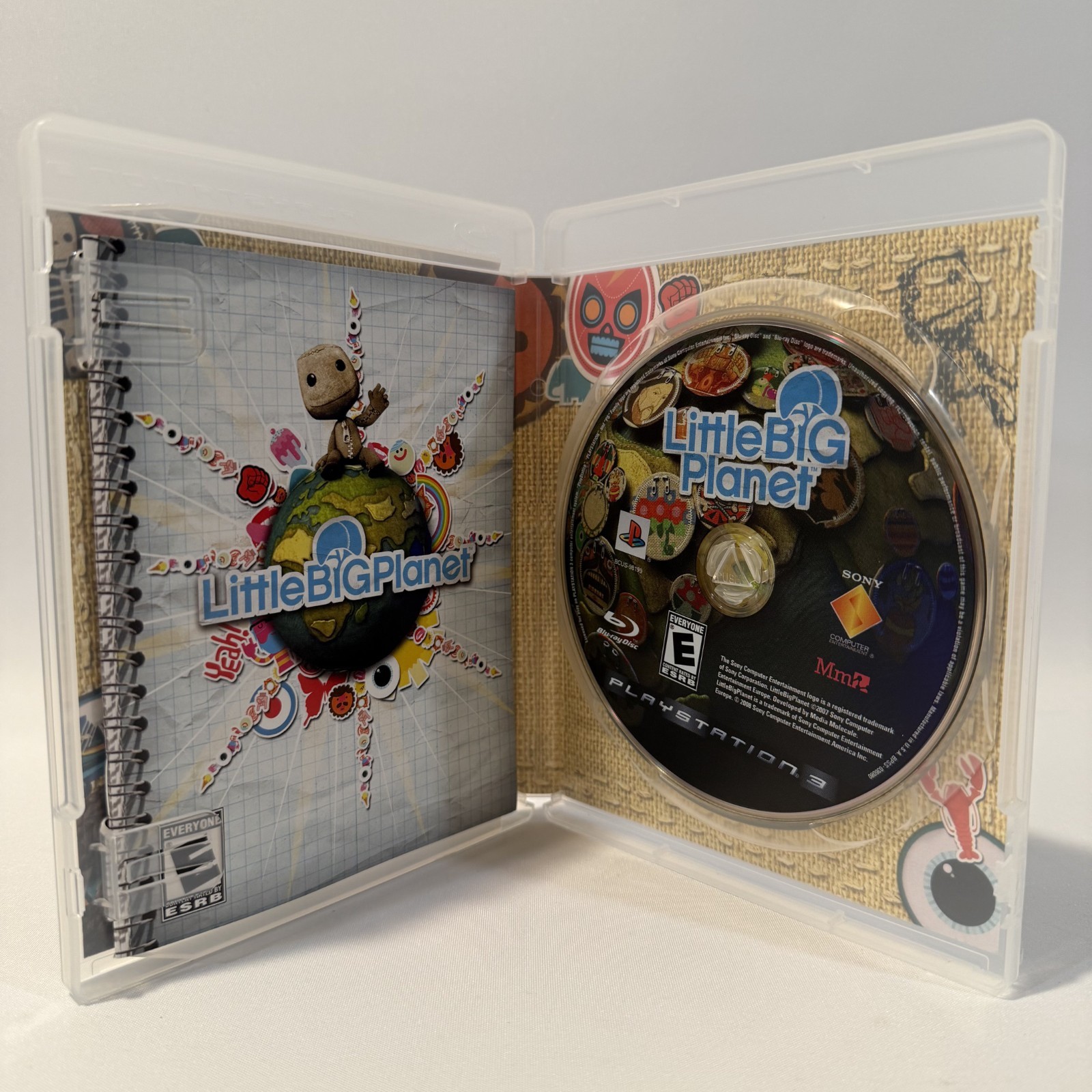 LittleBigPlanet PS3 Sony Platformer Puzzle Adventure Video Game CIB Complete
