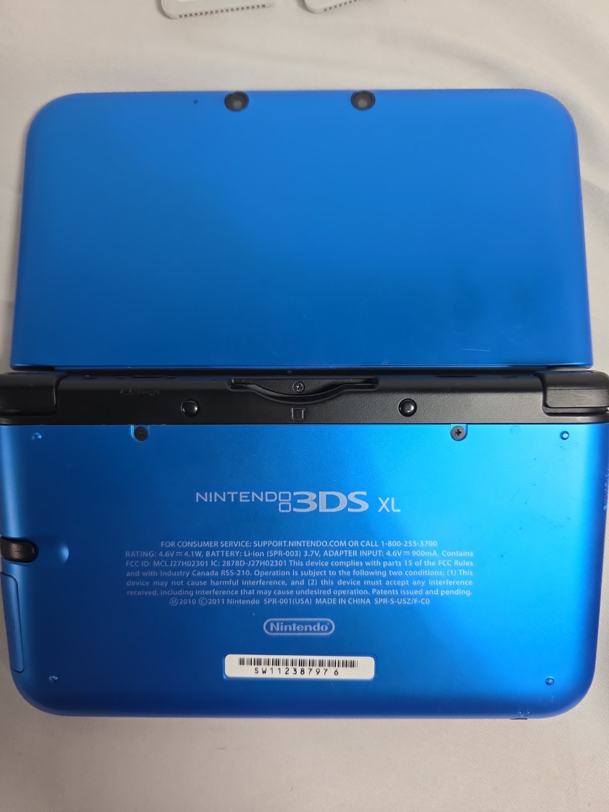 Nintendo 3DS XL Handheld System – Blue, 2 Games, 4 GB SD Card
