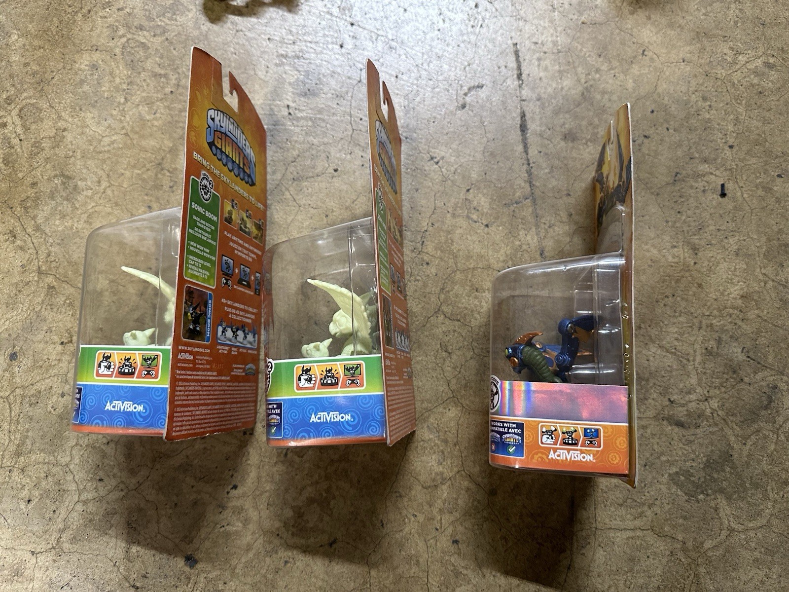 Skylanders Giants Sonic Boom Glow in the Dark Lot Drobot Sealed