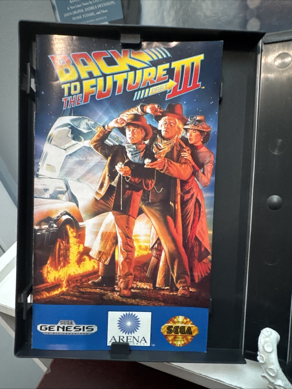 Back to the Future Part III (Sega Genesis) ~CIB COMPLETE!! ~ 1990 *RARE* Sega 3
