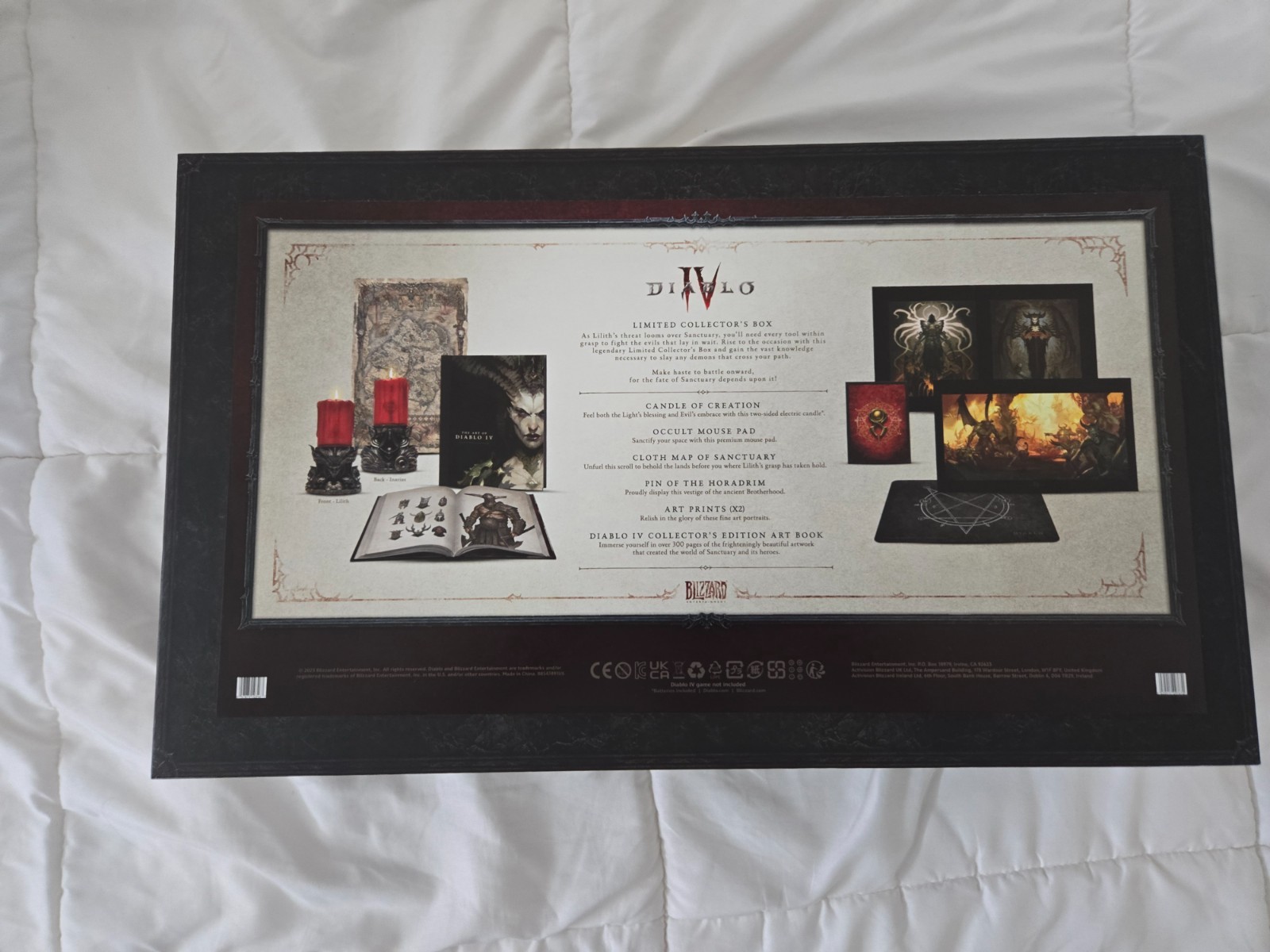 Diablo IV Limited Collectors Edition Box Game Not Included