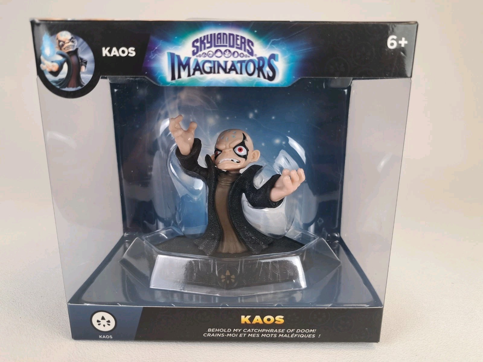 Skylanders Imaginators Kaos Sensei Original Box – Sealed – Rare – Villain