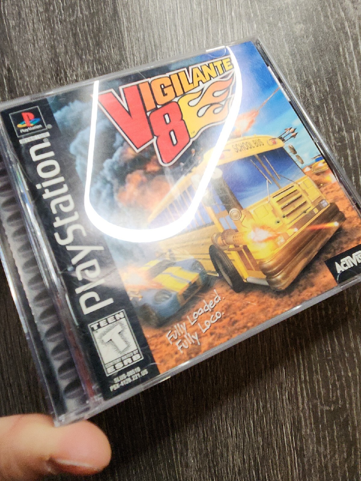 Vigilante 8 (Sony PlayStation 1, 1998) CIB TESTED with registration
